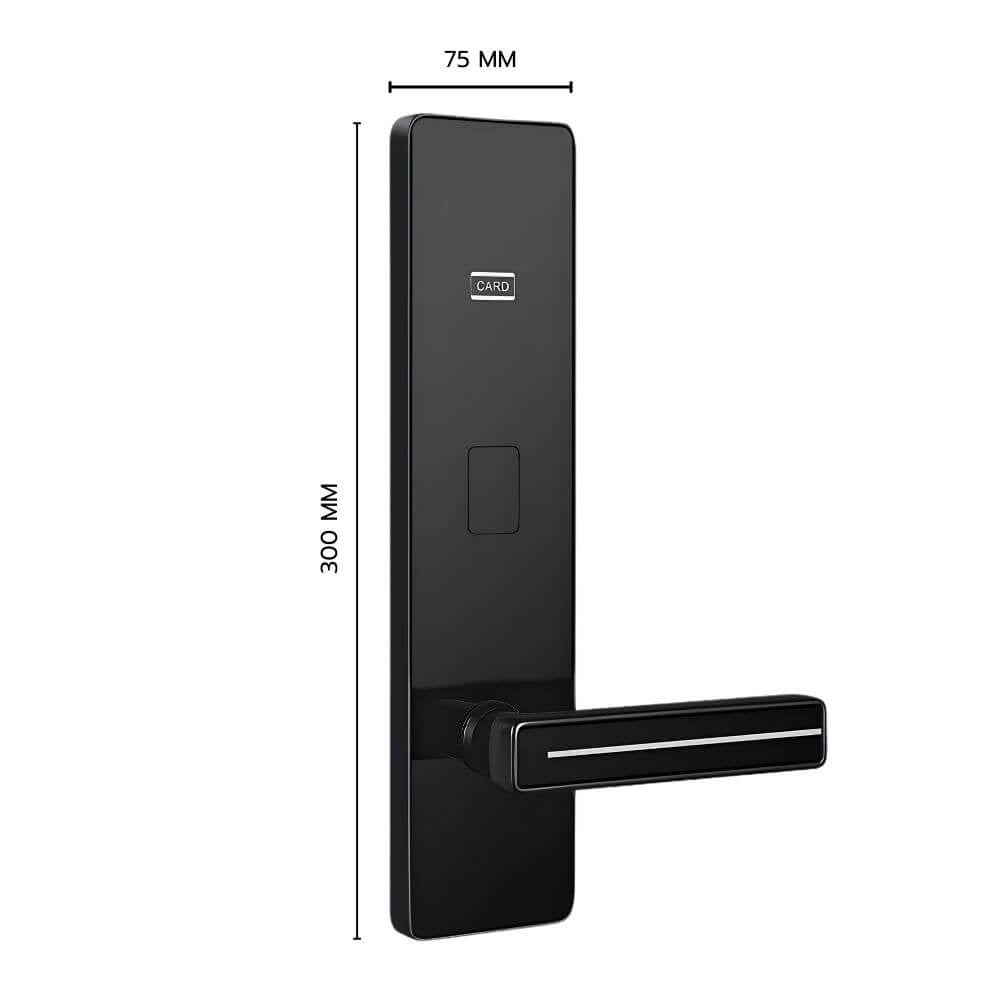 กลอนประตูดิจิตอล WINMAX รุ่น WN-S19 สีดำ เหมาะสำหรับโรงแรม